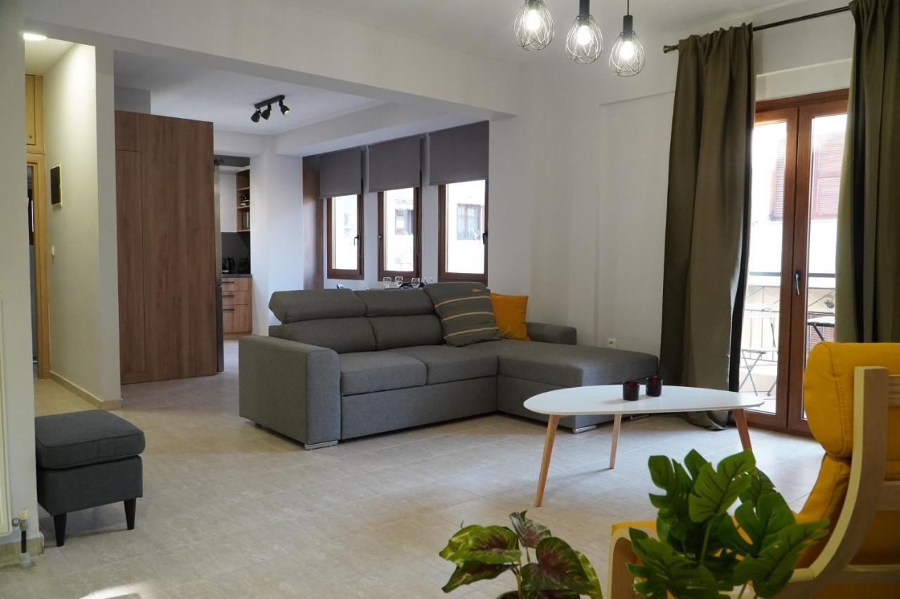 Modern Apartment In Οld Τown Thessaloníki Eksteriør billede